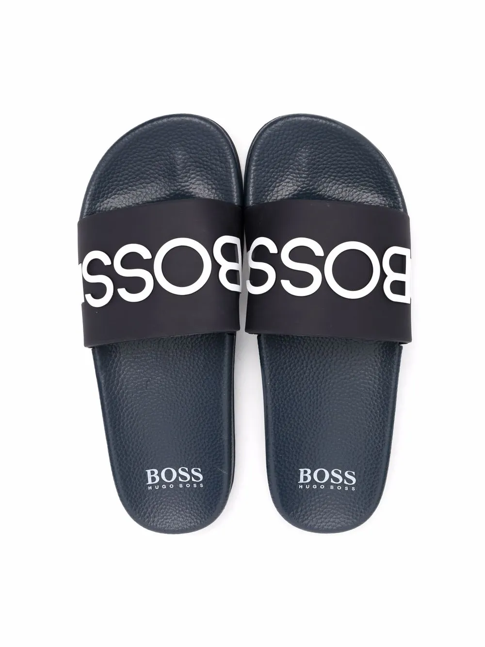 фото Boss kidswear шлепанцы с логотипом