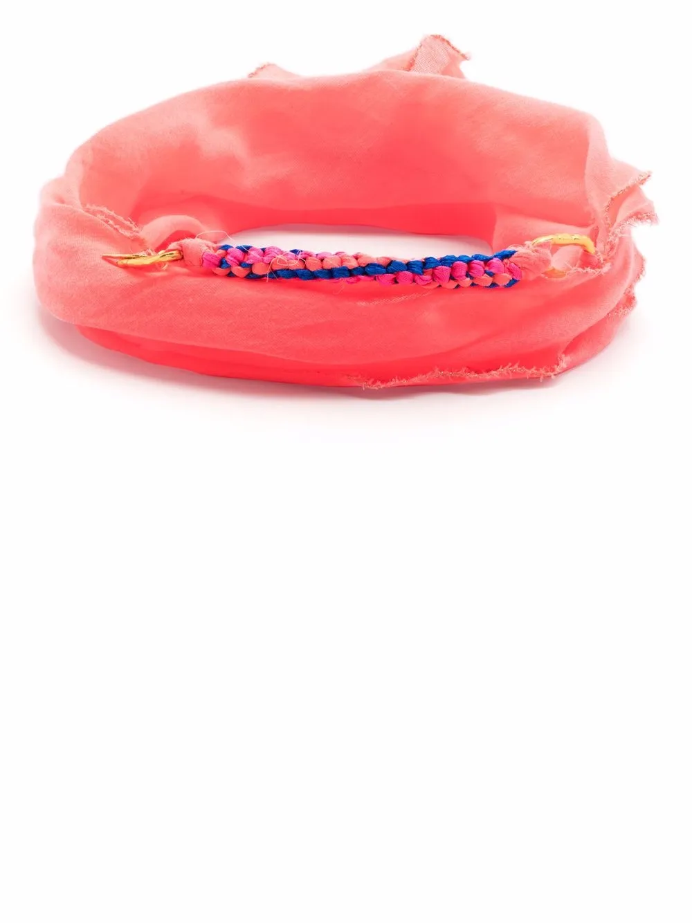 Forte Forte oversized wrap necklace - Pink