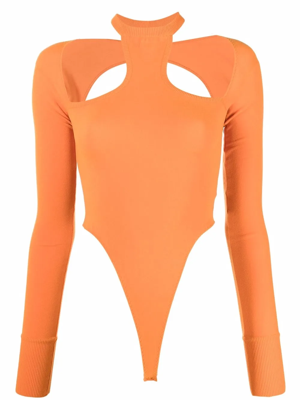 ALESSANDRO VIGILANTE Cut Out Halterneck Bodysuit Farfetch