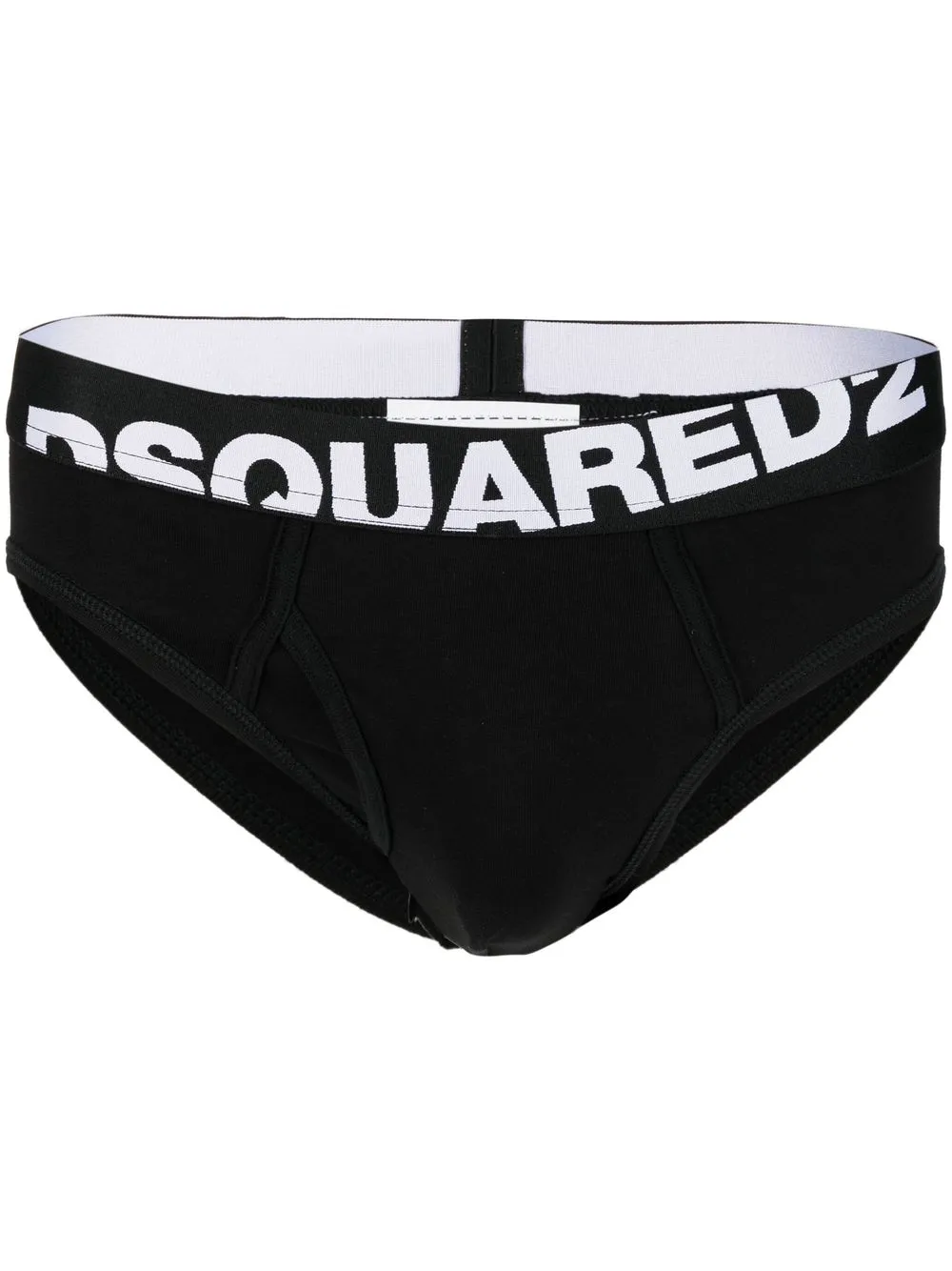 Dsquared2 logo-waistband briefs - Black