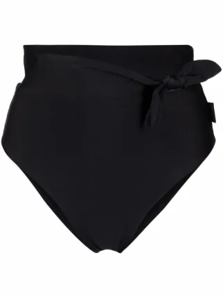 Moschino Side Tie Fastening Bikini Bottoms Farfetch