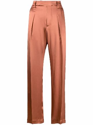 Brunello Cucinelli High Waisted Straight Trousers Farfetch