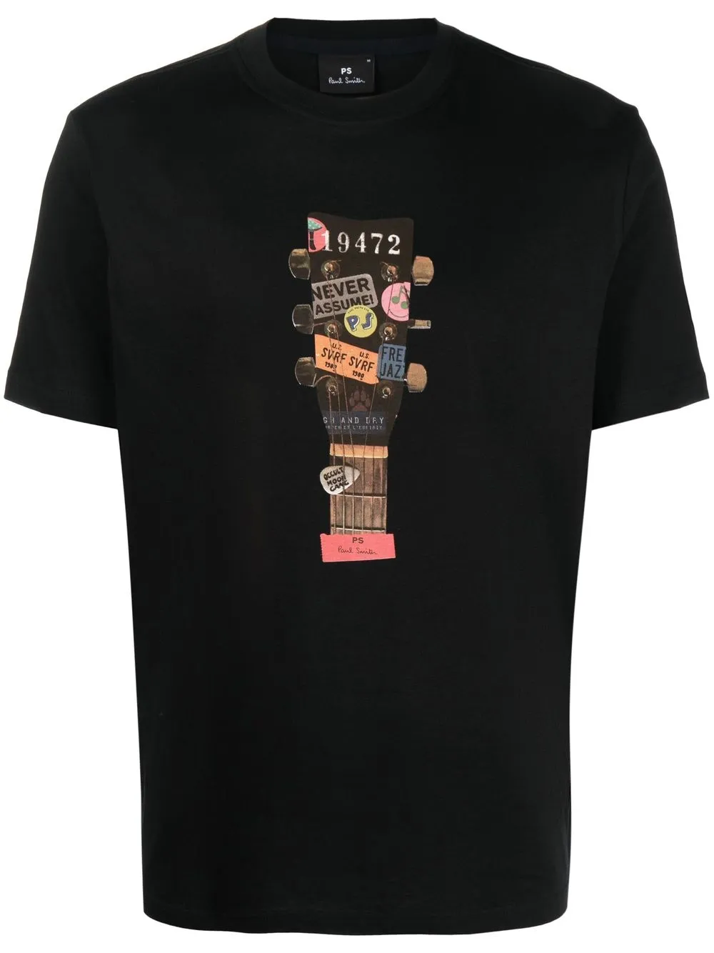 PS Paul Smith playera con estampado gráfico - Negro