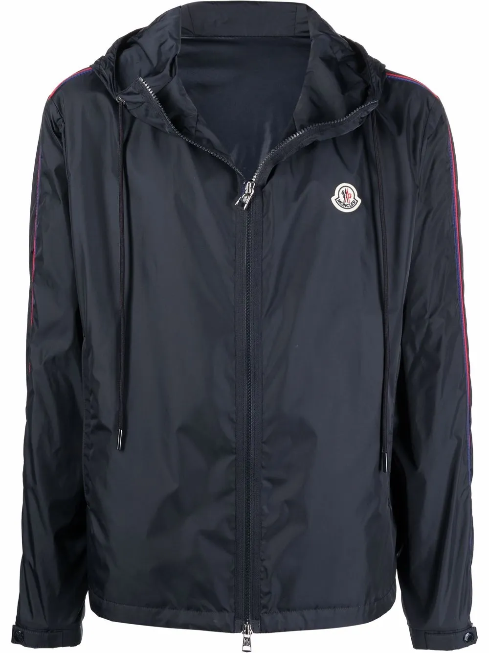 Moncler chamarra Necker con capucha - Azul