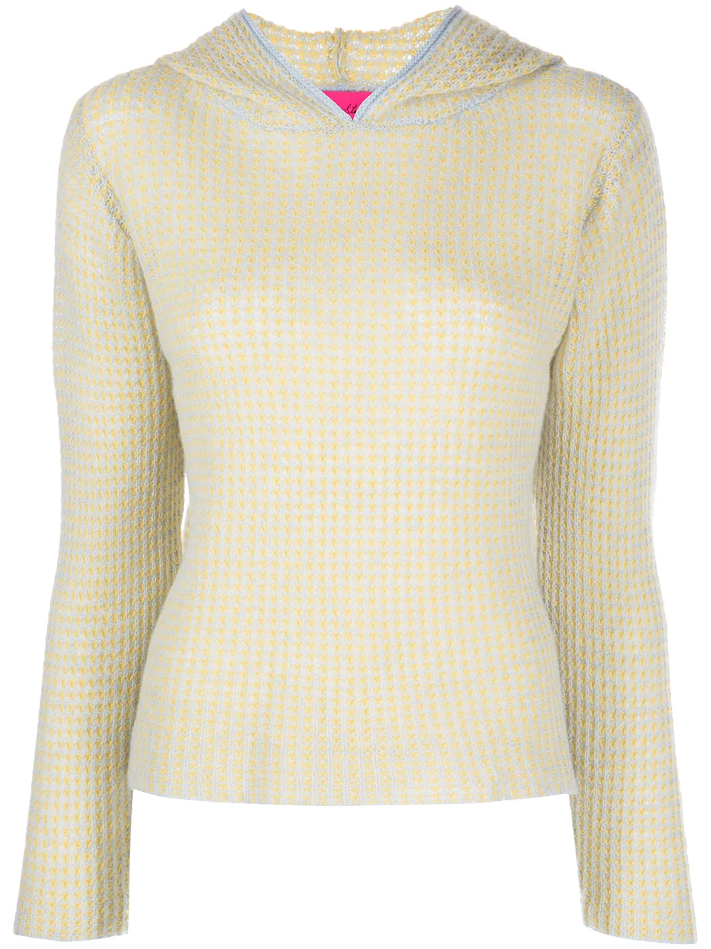 The Elder Statesman hoodie tejido - Verde