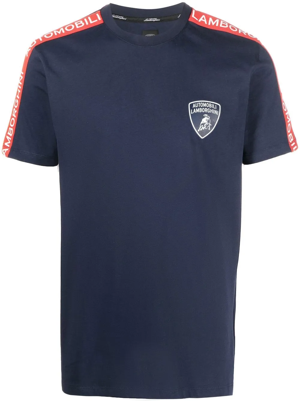 automobili lamborghini logo条纹t恤 图 1