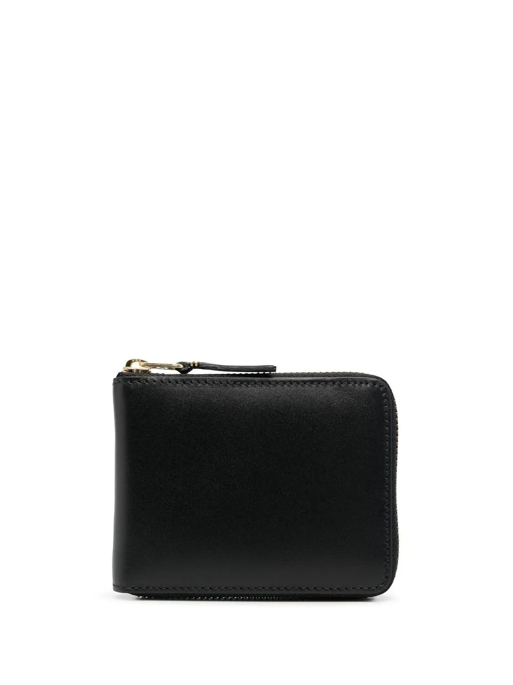 Comme Des Garçons Wallet cartera con logo y cierre lateral - Negro