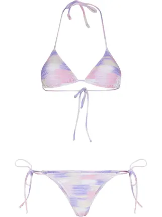 Reina Olga Love Triangle Bikini Set Farfetch