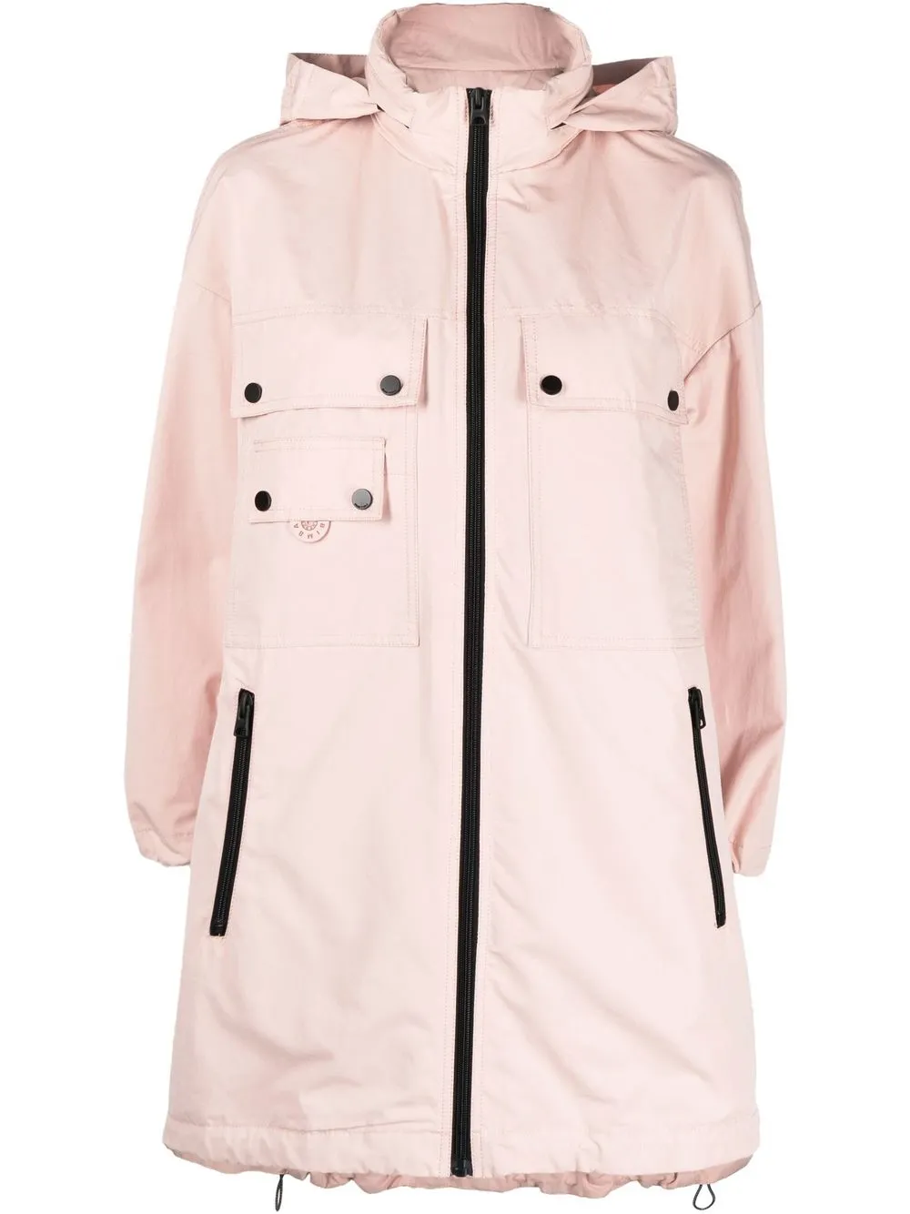 Bimba y Lola impermeable con múltiples bolsillos - Rosado