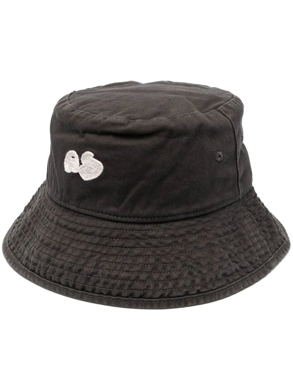 Acne Studios Embroidered Logo Detail Bucket Hat Farfetch