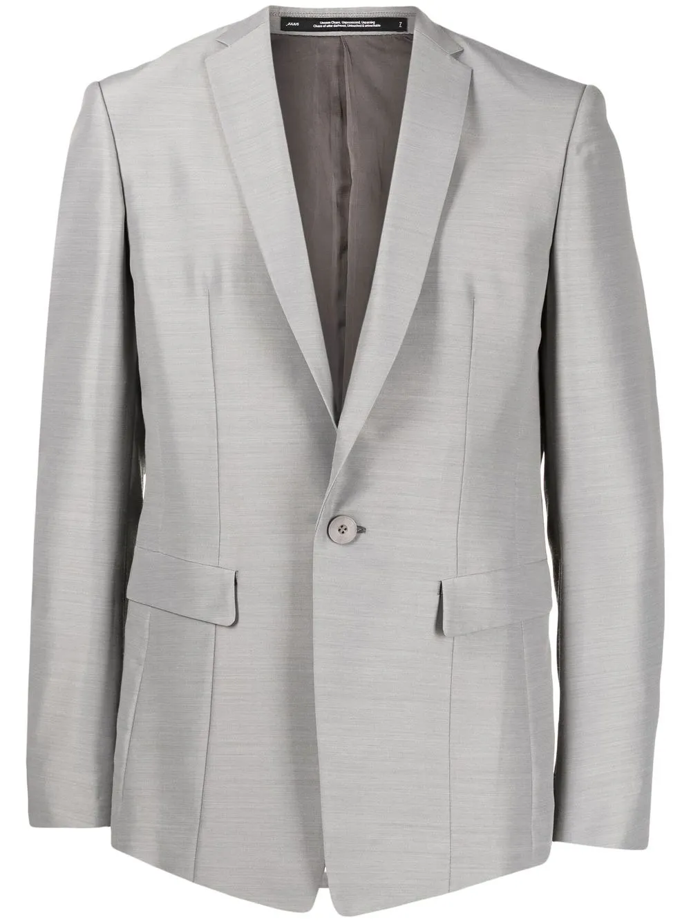 Julius single-breasted blazer - Grey