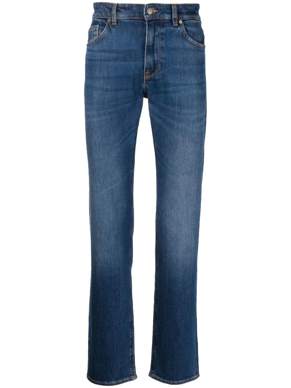 BOSS jeans rectos - Azul