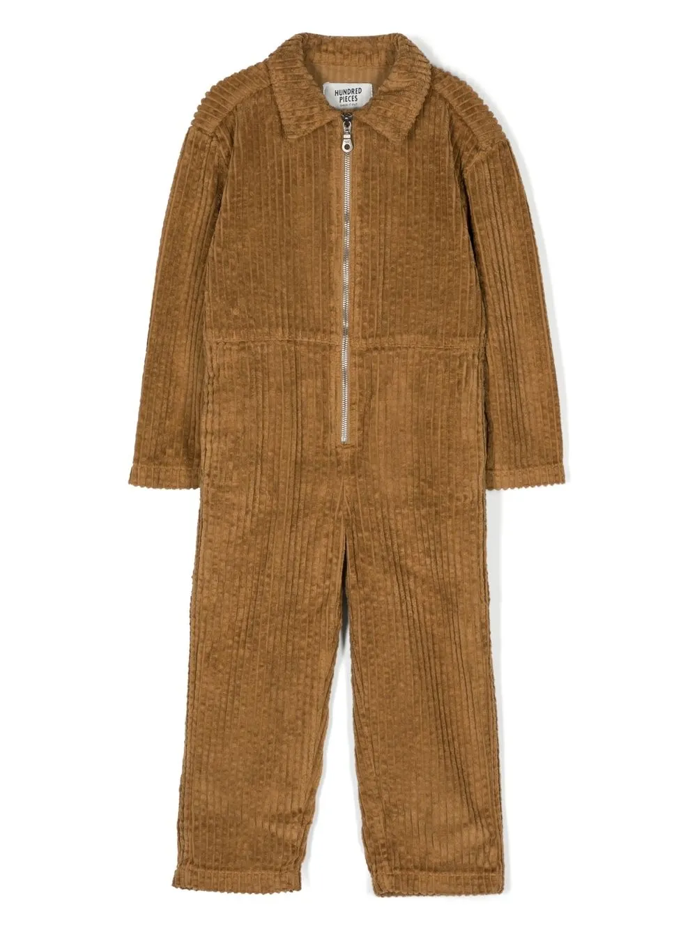 Hundred Pieces Corduroy Zip Front Jumpsuit Farfetch