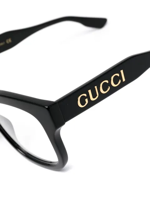 Gucci Eyewear Gg O Bril Met Vierkant Montuur Farfetch