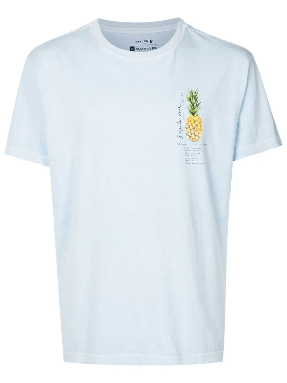 Osklen graphic-print short-sleeve T-shirt - Blue