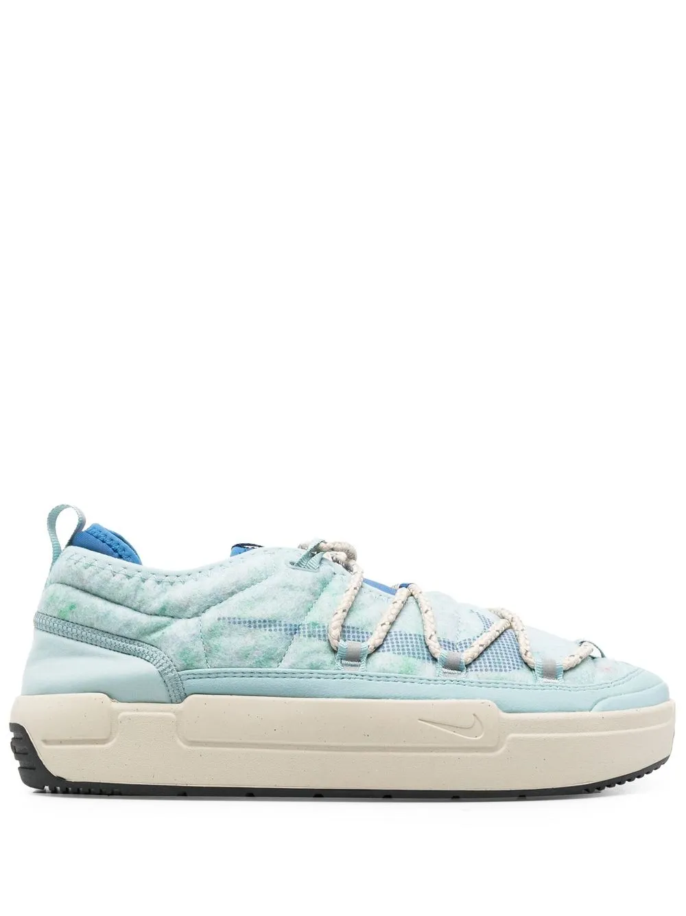 Nike tenis a paneles de dos tonos - Azul