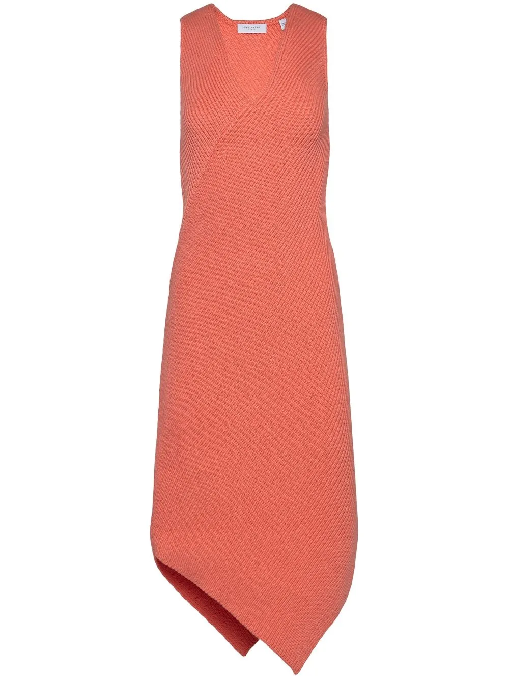 Equipment vestido midi asimétrico - Rosado