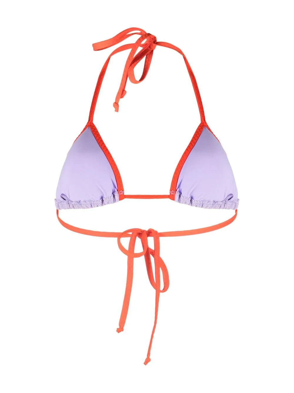 Mc2 Saint Barth Leah Towel Bikini Top In Purple ModeSens