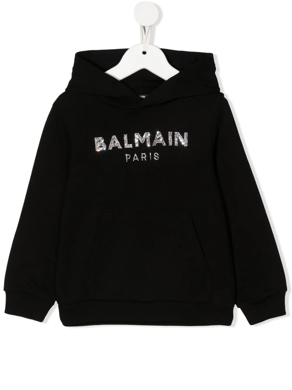 Balmain Kids hoodie con logo - Negro
