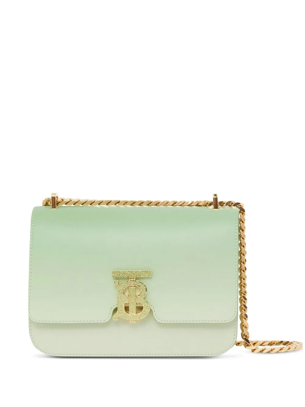 Burberry small ombré-effect TB bag - Green