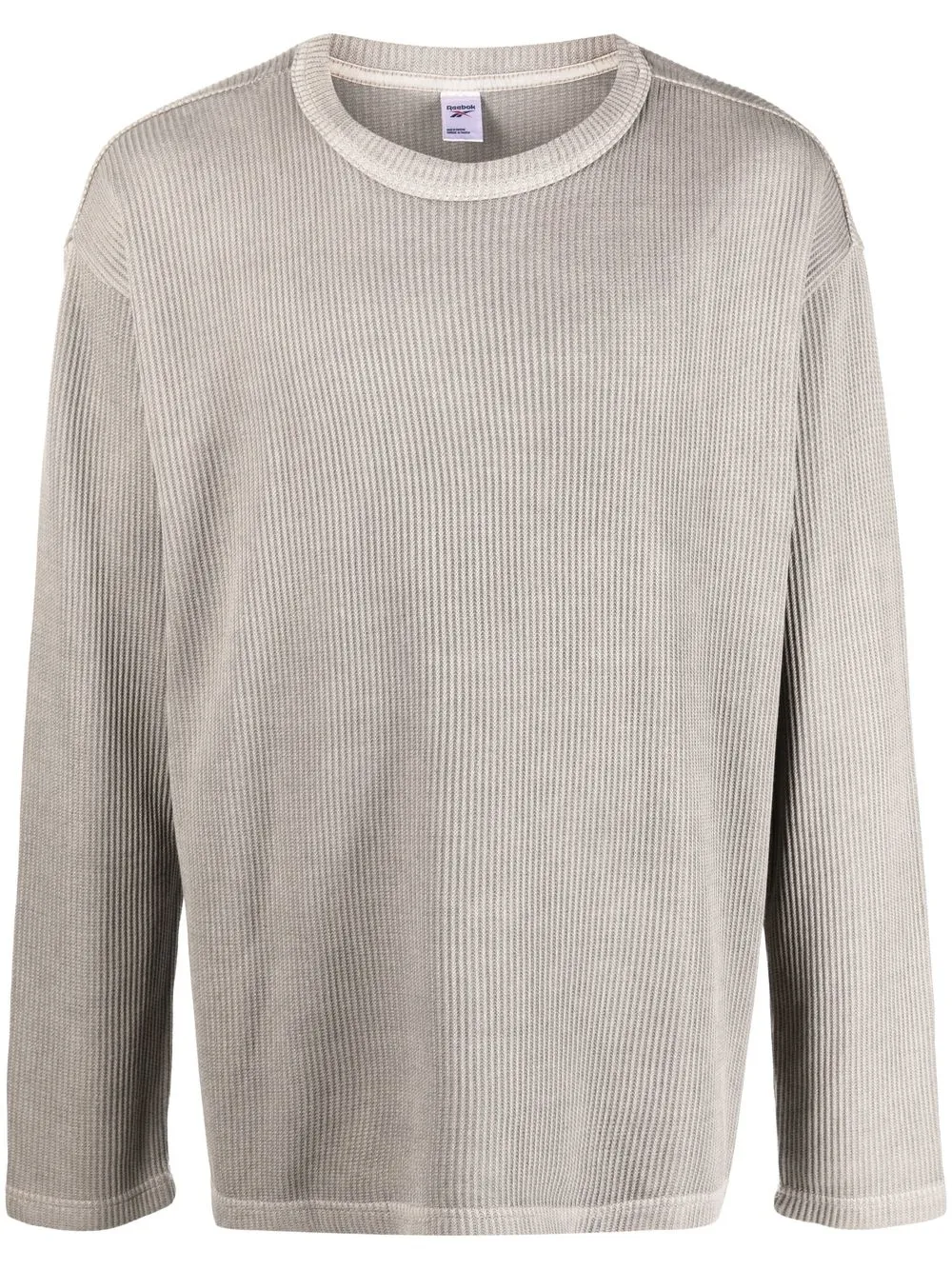 Reebok ribbed cotton sweatshirt - Grey