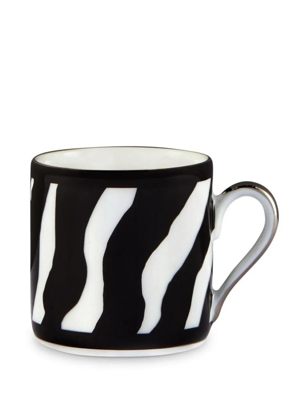 Dolce Gabbana Zebra Espresso Saucer Set Black FARFETCH UK