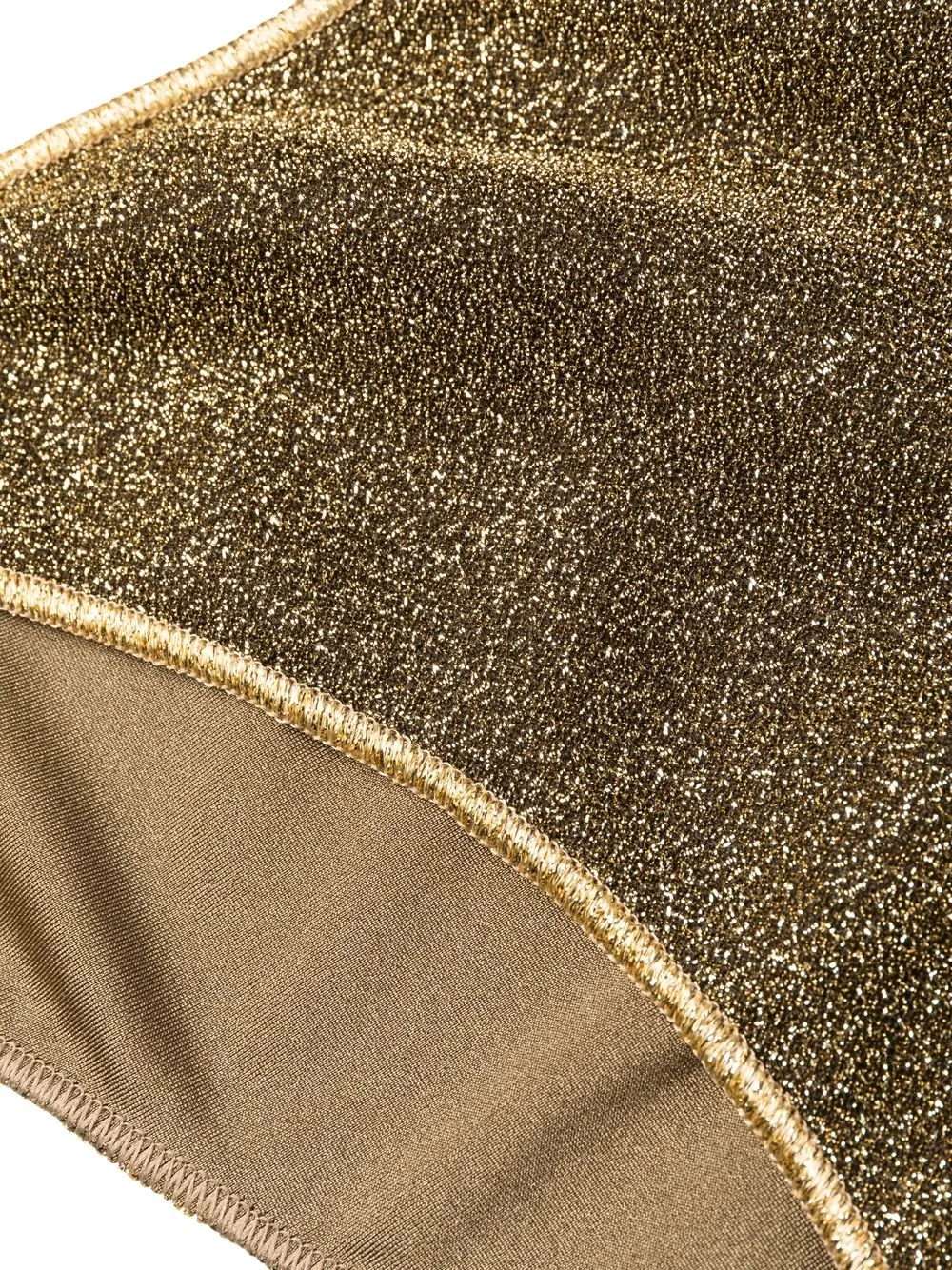 Oséree Lumiere Glitter Triangle Bikini Farfetch