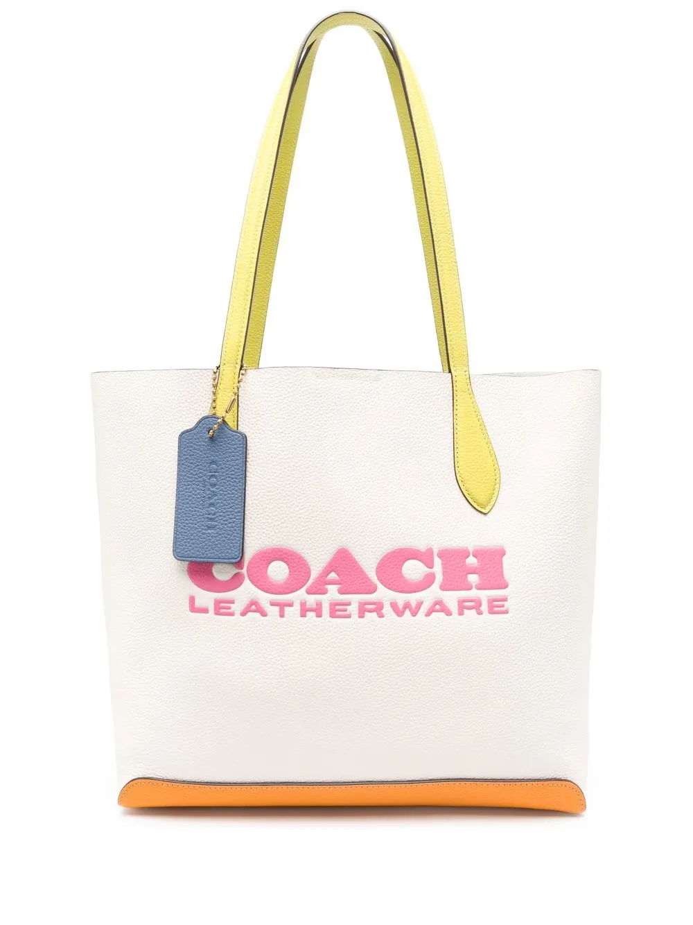 Coach logo shopper tote - Neutrals