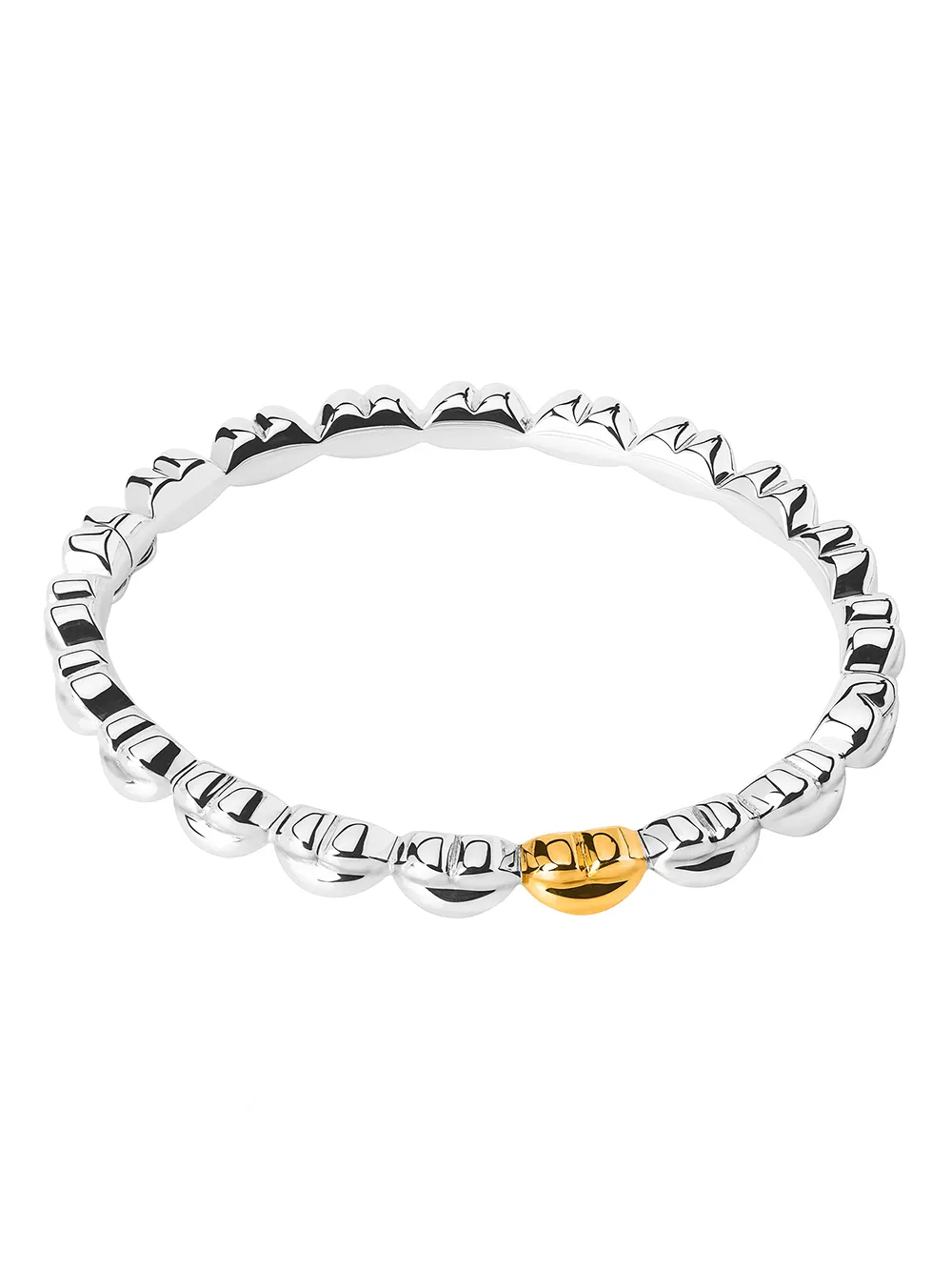 TANE México 1942 pulsera Bésame en oro vermeil amarillo de 23kt y plata de ley - Plateado
TANE México 1942 pulsera Bésame en oro vermeil amarillo de 23kt y plata de ley - Plateado