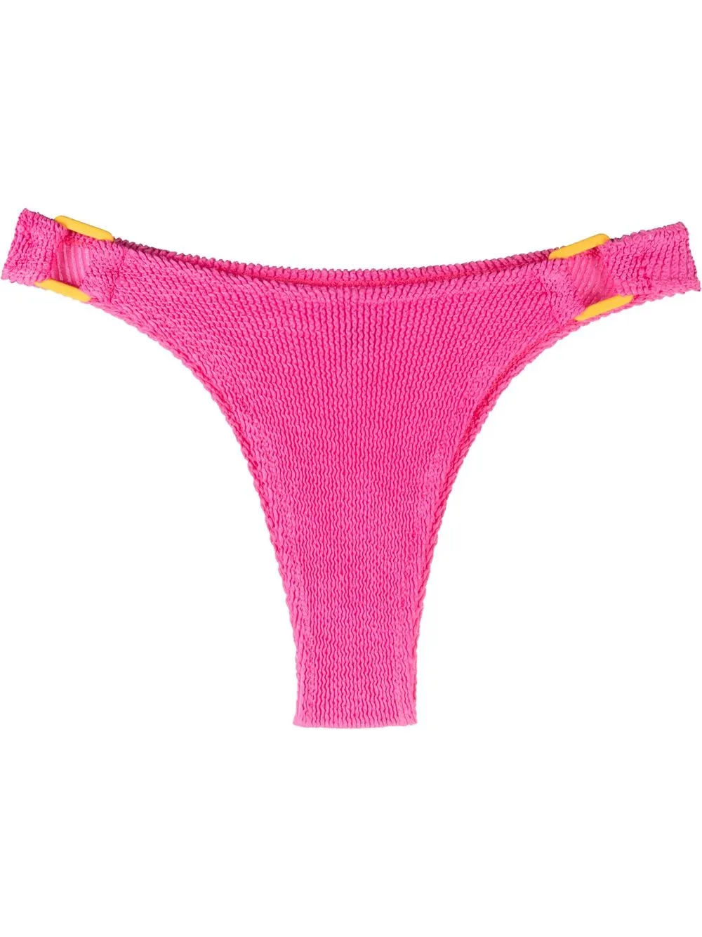 MC2 Saint Barth Ever Seersucker Texture Bikini Bottoms Farfetch