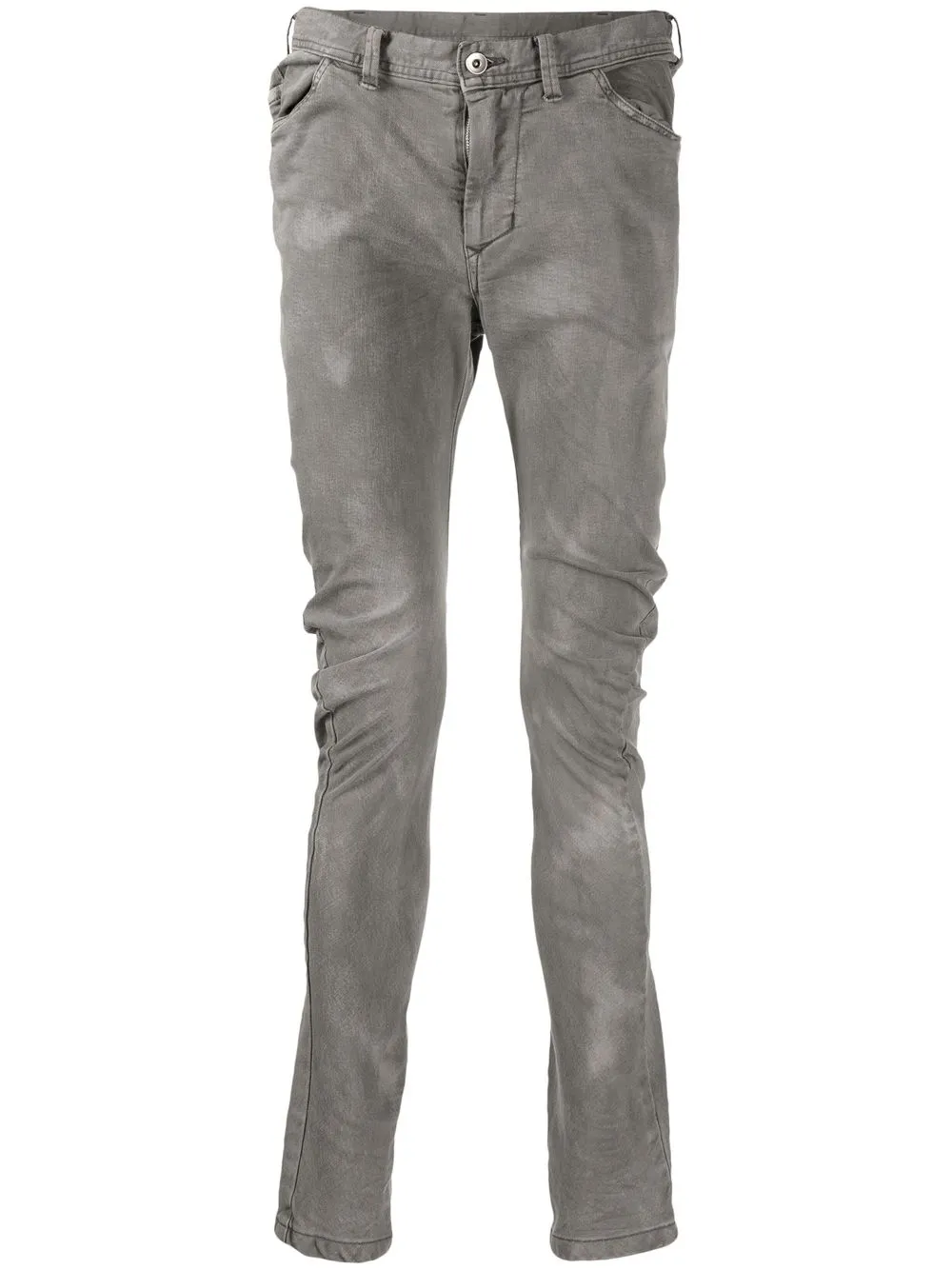 Julius jeans rectos con tiro medio - Gris