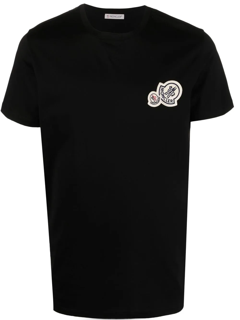 Moncler logo-patch T-shirt - Black