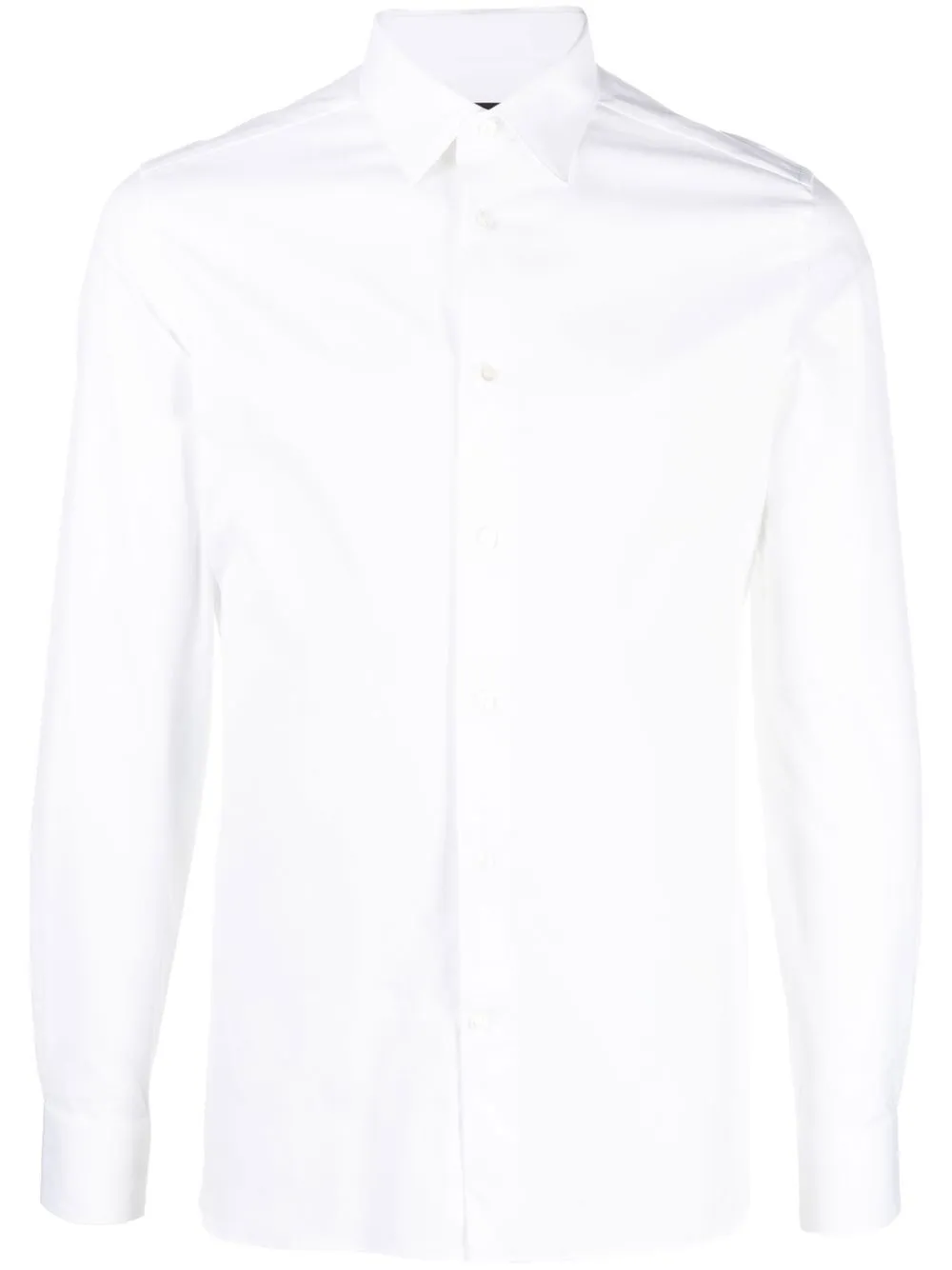Zegna classic button-up shirt - White