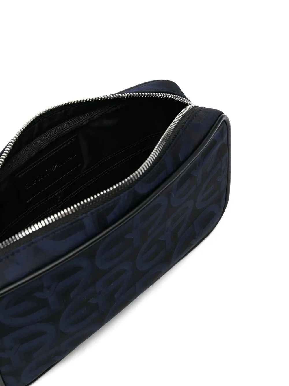 Emporio Armani Monogram Print Clutch Bag Farfetch