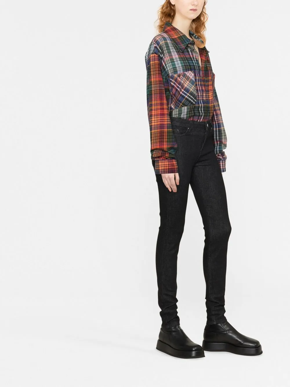 Karl Lagerfeld High Rise Skinny Jeans Farfetch