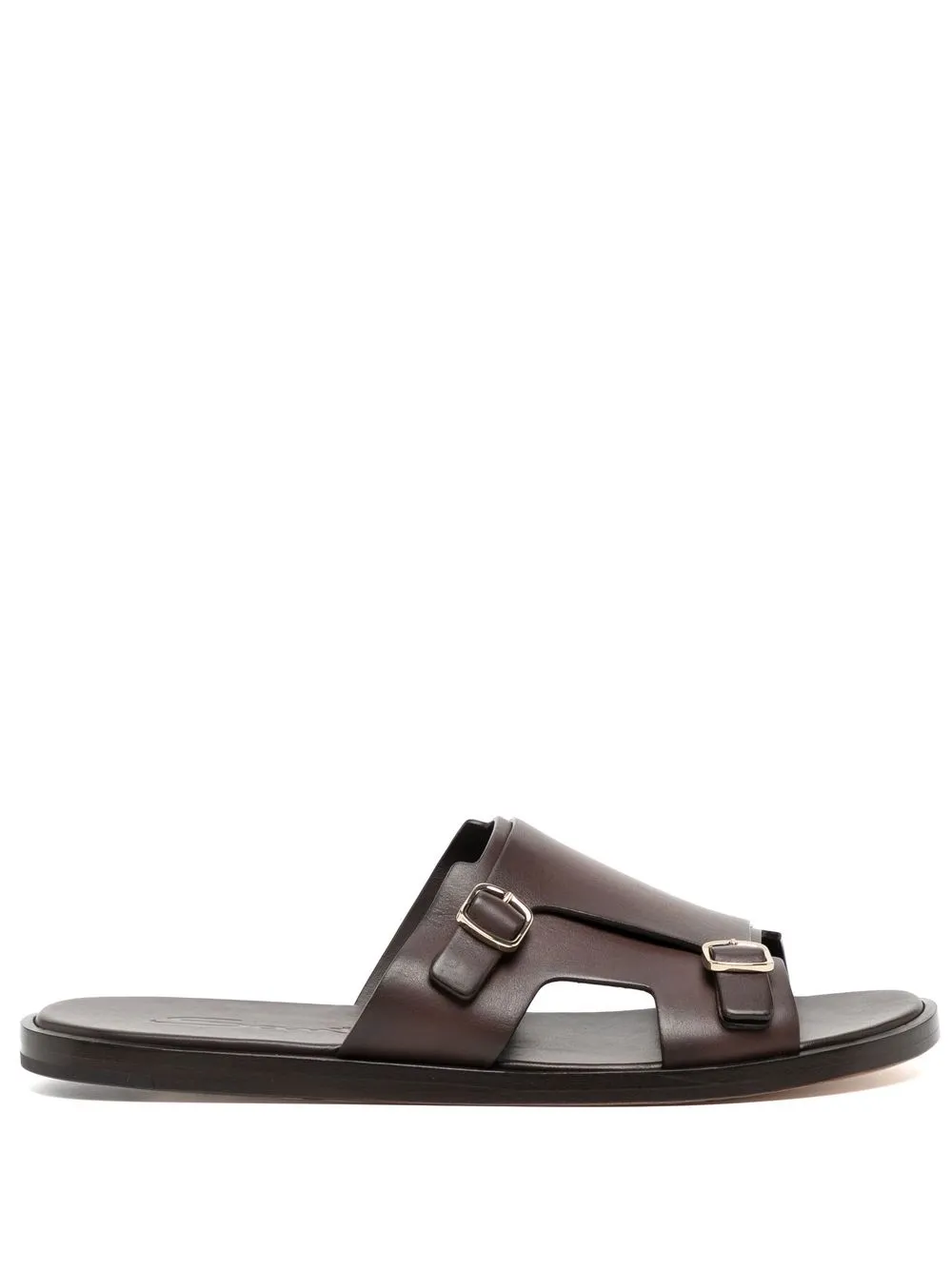 Santoni sandalias monk Duo - Marrón