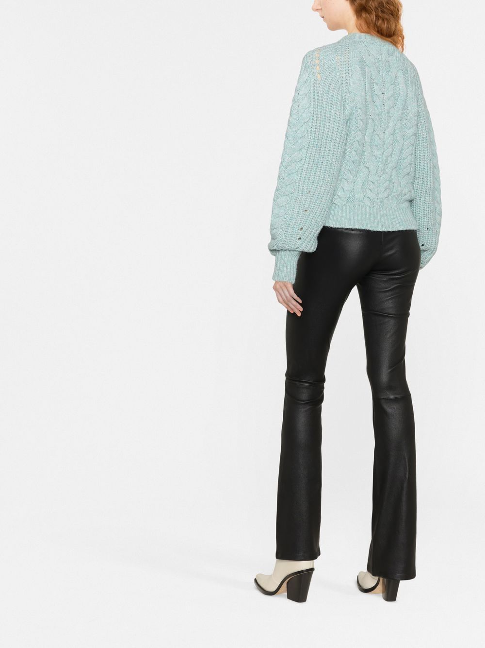 ISABEL MARANT Cable Knit Cut Out Jumper Farfetch