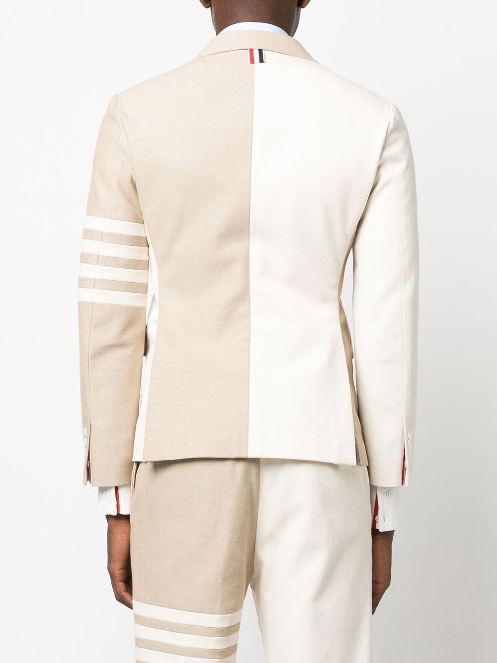 Thom Browne Funmix 4 Bar Stripe Blazer Farfetch