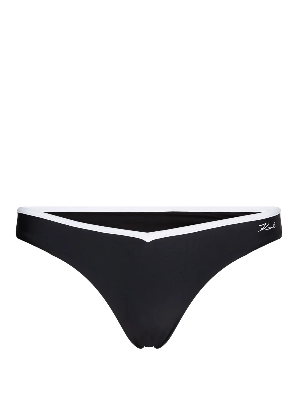 Karl Lagerfeld Karl Dna Binding Bikini Bottoms Farfetch