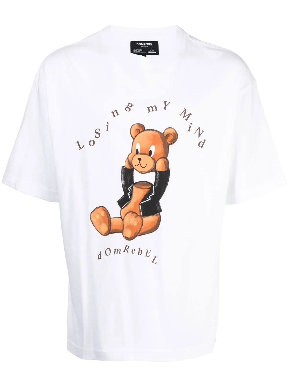 DOMREBEL Coocoo graphic-print T-shirt - White
