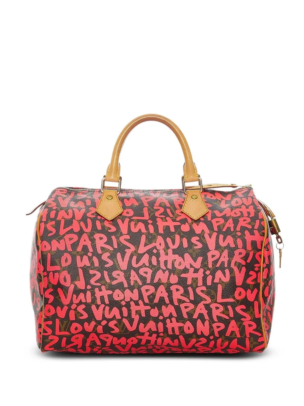 Louis Vuitton bolsa Speedy 30 2008 pre-owned de Louis Vuitton x Stephen Sprouse - Rosado
Louis Vuitton bolsa Speedy 30 2008 pre-owned de Louis Vuitton x Stephen Sprouse - Rosado