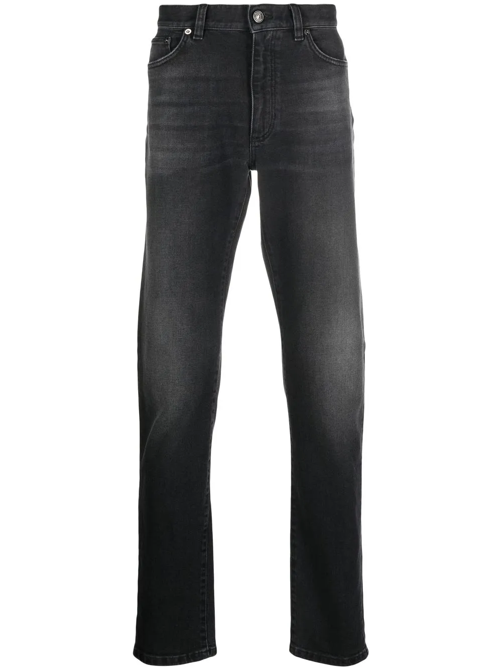 Zegna slim-fit jeans - Black