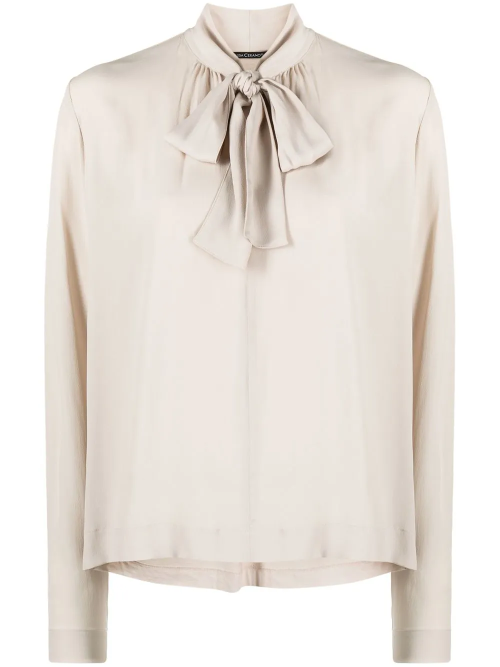 Luisa Cerano Pussy Bow Fastening Blouse Farfetch