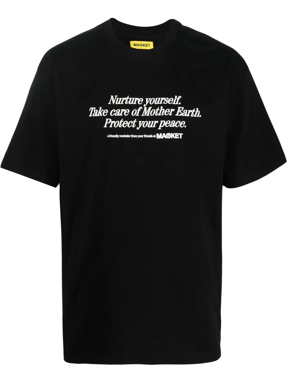 MARKET 'Nurture Yourself' cotton T-shirt - Black