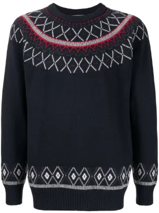 N Peal Kaschmirpullover Mit Fair Isle Muster Farfetch