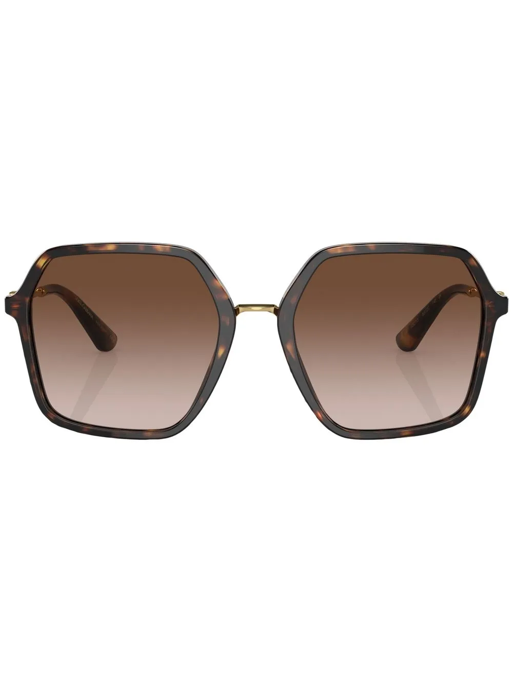 Dolce & Gabbana Eyewear lentes de sol con armazón hexagonal y placa del logo - Marrón
Dolce & Gabbana Eyewear lentes de sol con armazón hexagonal y placa del logo - Marrón