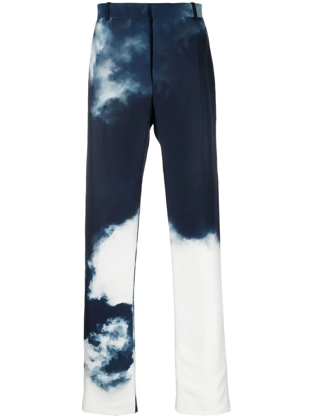 Alexander Mcqueen Pantalones Rectos Con Efecto Lavado Farfetch