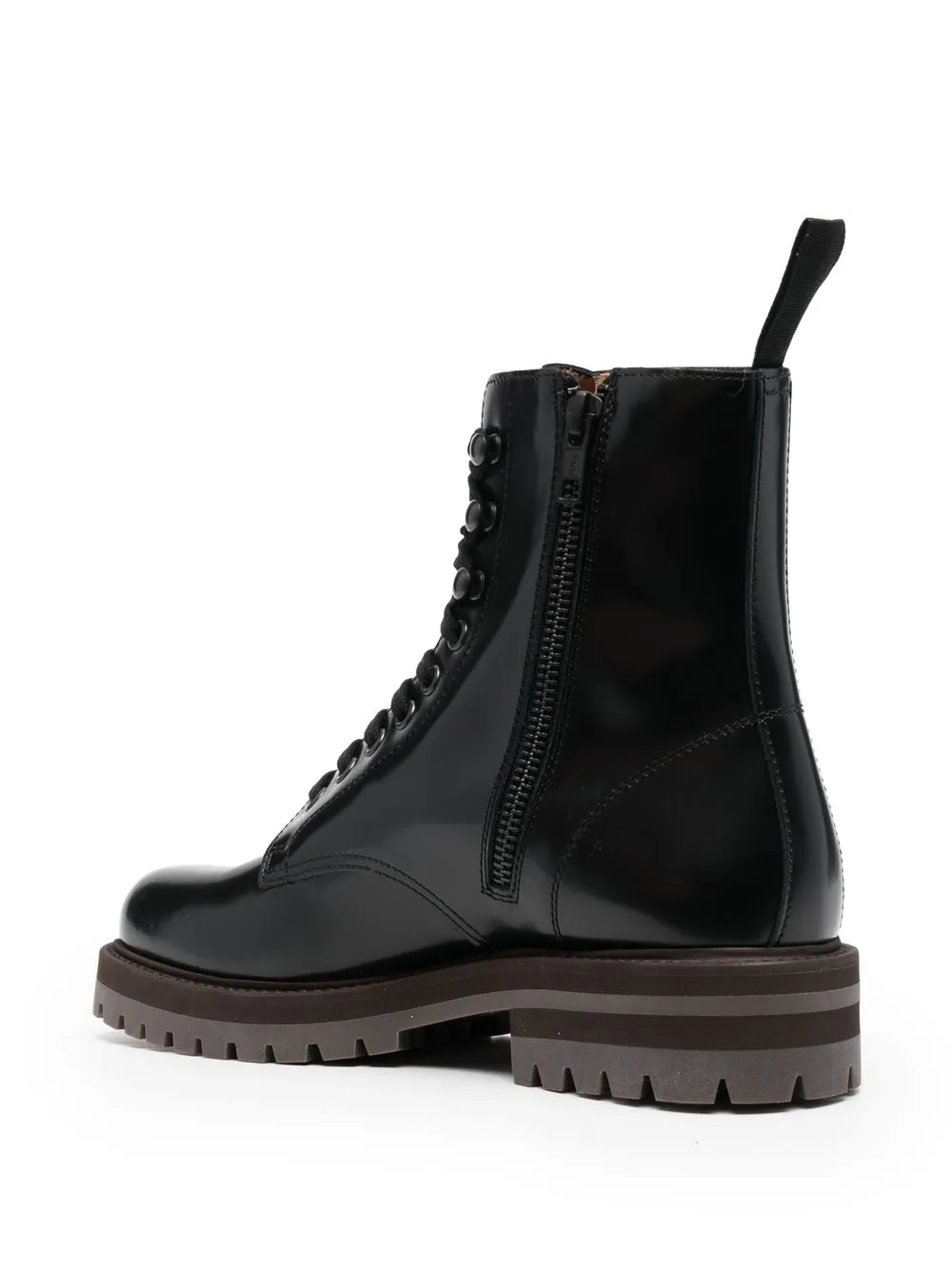 Common Projects Lace Up Combat Ankle Boots Farfetch