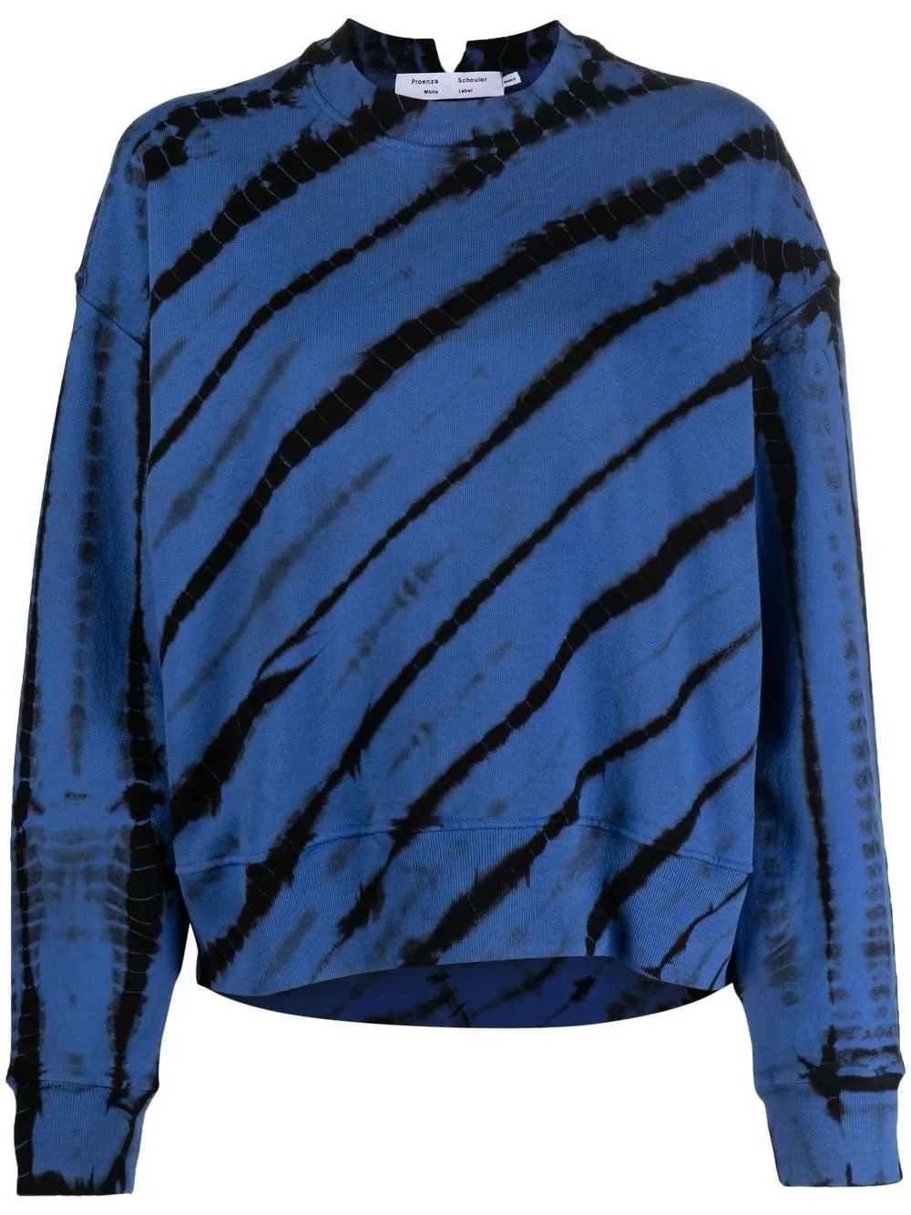 Proenza Schouler White Label sudadera Alligator - Azul