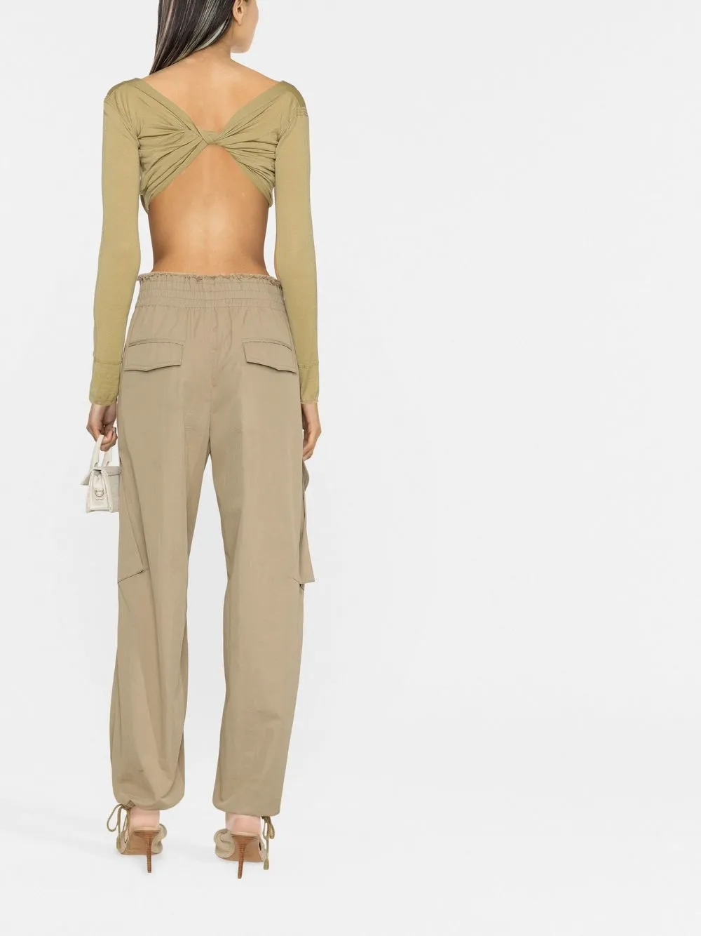 Jacquemus Cropped Button Fastening Cardigan Farfetch